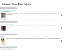 Tablet Screenshot of idreamofsugarplumfairies.blogspot.com