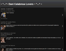 Tablet Screenshot of danicalabresalovers.blogspot.com