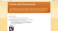 Desktop Screenshot of formsbd.blogspot.com