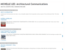 Tablet Screenshot of michelle-lee-arch1142.blogspot.com