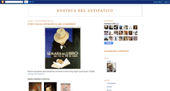 Desktop Screenshot of egotecadelantipatico.blogspot.com