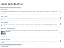 Tablet Screenshot of nudoscomohacerlos.blogspot.com