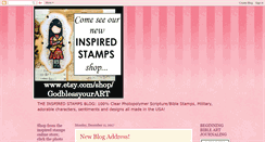 Desktop Screenshot of inspiredstamps.blogspot.com