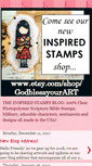 Mobile Screenshot of inspiredstamps.blogspot.com