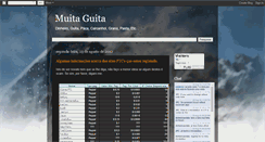 Desktop Screenshot of muitaguita.blogspot.com