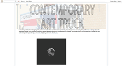 Desktop Screenshot of contemporaryartruck.blogspot.com