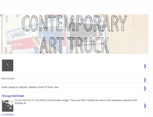 Tablet Screenshot of contemporaryartruck.blogspot.com