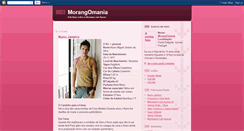 Desktop Screenshot of morangoxcomacucar-morangomania.blogspot.com