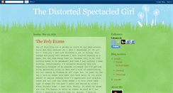 Desktop Screenshot of distortedspecgirl.blogspot.com