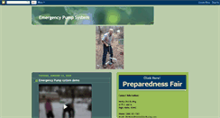 Desktop Screenshot of emergencypumpsystem.blogspot.com
