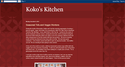 Desktop Screenshot of kokos-kitchen.blogspot.com