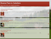 Tablet Screenshot of musicaparatucabellera.blogspot.com