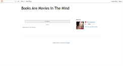 Desktop Screenshot of booksaremoviesinthemind.blogspot.com