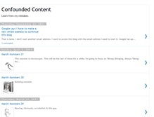 Tablet Screenshot of confoundedcontraption.blogspot.com