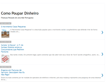 Tablet Screenshot of como-poupardinheiro.blogspot.com