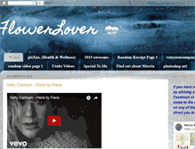 Tablet Screenshot of flowerlover-marcia.blogspot.com