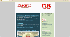 Desktop Screenshot of discipleagency.blogspot.com