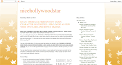 Desktop Screenshot of nicehollywoodstar.blogspot.com