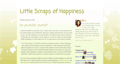 Desktop Screenshot of littlescrapsofhappiness.blogspot.com