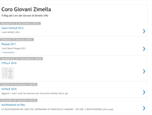 Tablet Screenshot of corogiovanizimella.blogspot.com