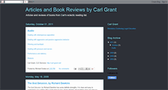 Desktop Screenshot of grant-reviews.blogspot.com