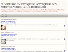 Tablet Screenshot of blogueirosemcatequese.blogspot.com