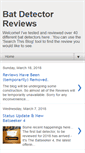 Mobile Screenshot of batdetecting.blogspot.com