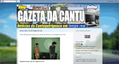 Desktop Screenshot of gazetadacantu.blogspot.com