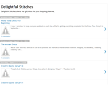 Tablet Screenshot of delightfulstitches.blogspot.com