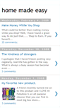 Mobile Screenshot of home-made-easy.blogspot.com