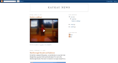 Desktop Screenshot of kaukaunews.blogspot.com