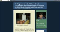 Desktop Screenshot of cookininthekitchenwithlori.blogspot.com