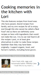 Mobile Screenshot of cookininthekitchenwithlori.blogspot.com