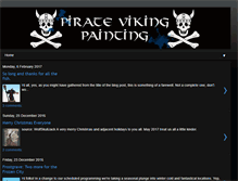 Tablet Screenshot of piratevikingpainting.blogspot.com