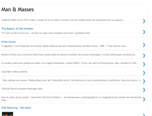 Tablet Screenshot of manandmasses.blogspot.com