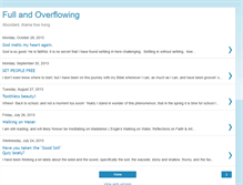 Tablet Screenshot of fullandoverflowing.blogspot.com