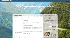 Desktop Screenshot of bourlinguebolivienne.blogspot.com