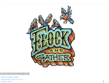 Tablet Screenshot of flockandgather.blogspot.com