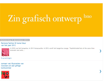 Tablet Screenshot of ontwerpzin.blogspot.com