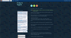 Desktop Screenshot of adayinyugioh.blogspot.com