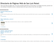 Tablet Screenshot of directoriowebsanluis.blogspot.com