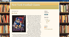 Desktop Screenshot of new-york-football-giants.blogspot.com