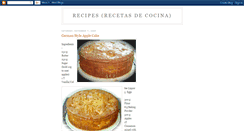 Desktop Screenshot of chefjamesvincentrecipes.blogspot.com