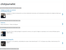 Tablet Screenshot of clickjournalist.blogspot.com