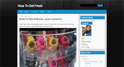 Desktop Screenshot of how2getfresh.blogspot.com