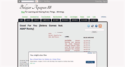 Desktop Screenshot of belajarapapun88.blogspot.com