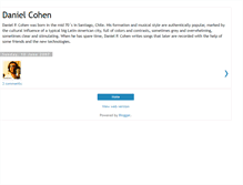 Tablet Screenshot of danielpcohen.blogspot.com
