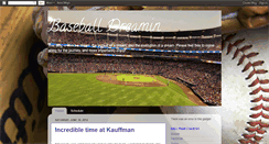 Desktop Screenshot of baseballdreamin.blogspot.com