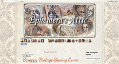 Desktop Screenshot of ephemerasattic.blogspot.com