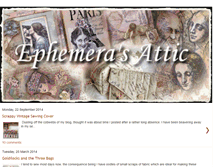 Tablet Screenshot of ephemerasattic.blogspot.com